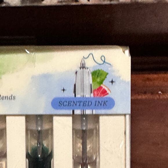 Lifelines Scented Lava Pens 5 Pack Colored Gel Pens Flowing Ink Aromatherapy NEW - Picture 7 of 13